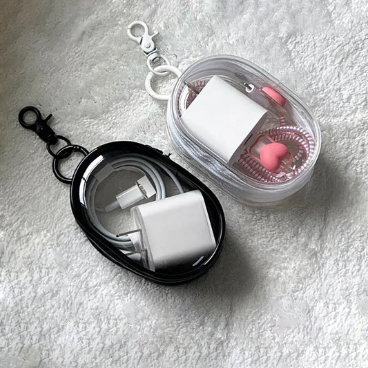 Clear Mini Storage Keychain